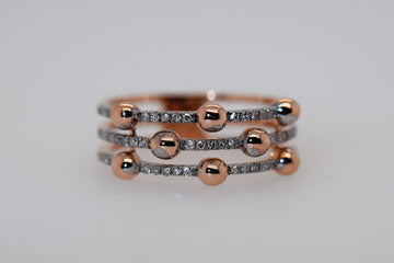Rose Gold Diamond Ring
